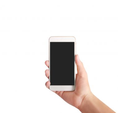 Elinizdeki akıllı telefona dokunun