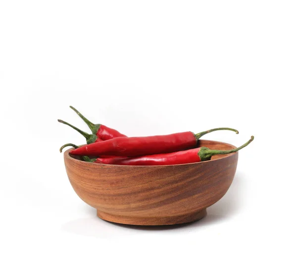 Group of three chili peppers — Stock Photo, Image