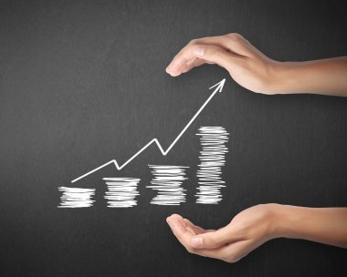 Tebeşir yazı tahtası ile çizim sonuç grafiği