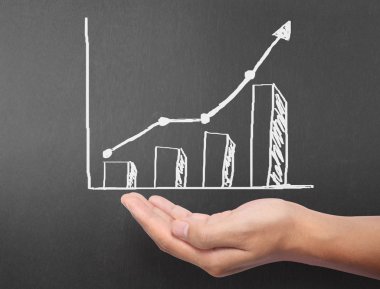 Tebeşir yazı tahtası ile çizim sonuç grafiği