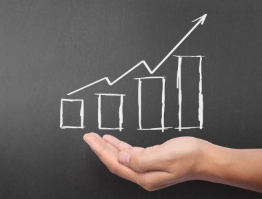 Tebeşir yazı tahtası ile çizim sonuç grafiği