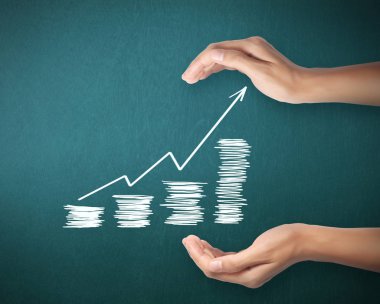 Tebeşir yazı tahtası ile çizim sonuç grafiği