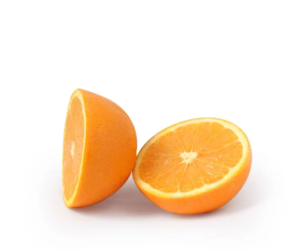 Orange on white background — Stock Photo, Image