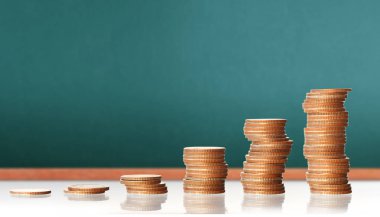  Madeni paralar borsa grafiği