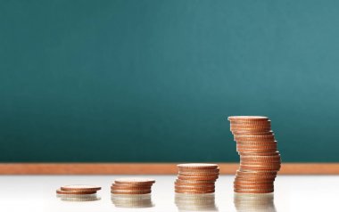  Madeni paralar borsa grafiği