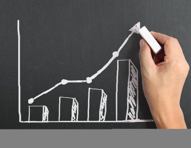 Tebeşir yazı tahtası ile çizim sonuç grafiği