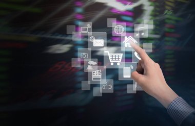 Sosyal düğmelere basarak el