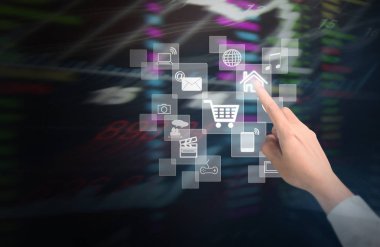 Sosyal düğmelere basarak el