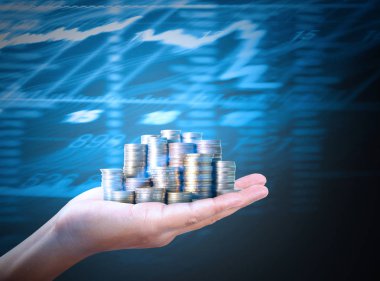 Sikke para koyarak el eller