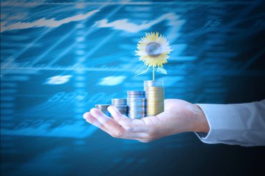 Sikke para koyarak el eller