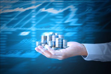 Sikke para koyarak el eller