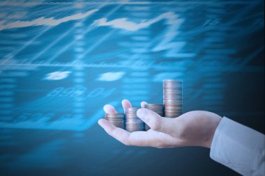 Sikke para koyarak el eller