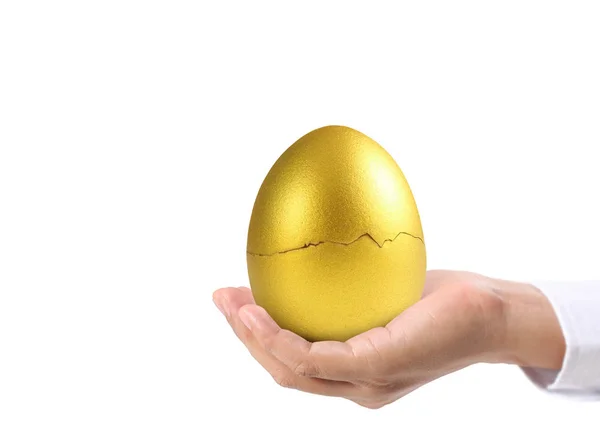 Κατοχή χρυσά αυγά — Φωτογραφία Αρχείου