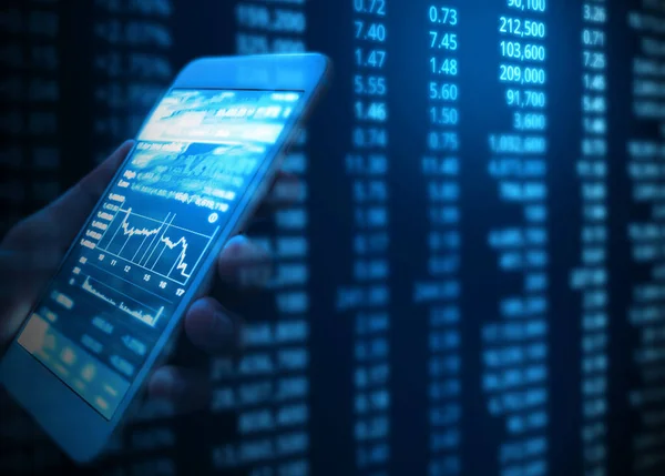 Elinizdeki akıllı telefona dokunun