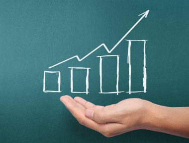 Tebeşir yazı tahtası ile çizim sonuç grafiği