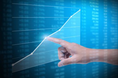 elden gelen mali grafik sembolleri ile el