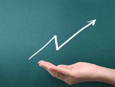 yazı tahtası Beyaz tebeşir ile çizim grafik