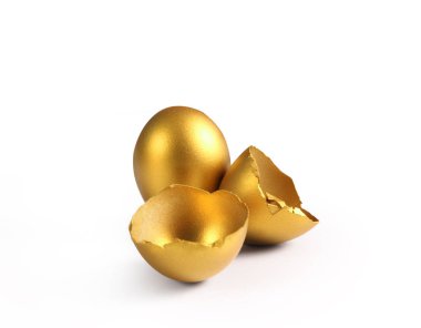 İzole edilmiş bir Paskalya yumurtası