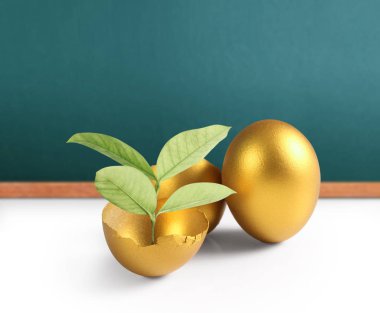 İzole edilmiş bir Paskalya yumurtası