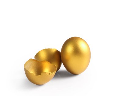 İzole edilmiş bir Paskalya yumurtası