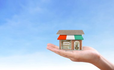 Ev ev ipotek konsepti 