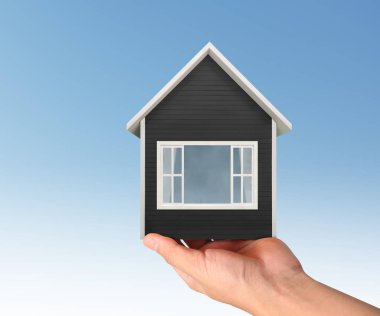 Ev ev ipotek konsepti 