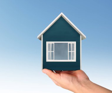 Ev ev ipotek konsepti 