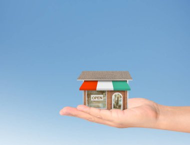 Ev ev ipotek konsepti 