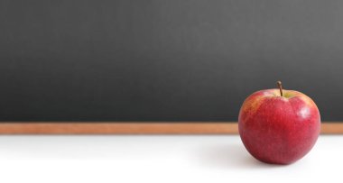 Blackboard ile ahşap çerçeve