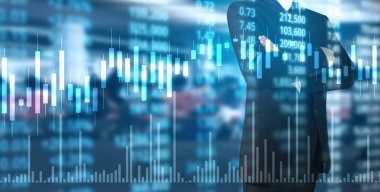 elden gelen stok mali grafik sembolleri ile el