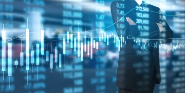 elden gelen stok mali grafik sembolleri ile el