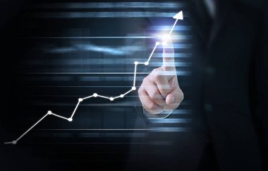elden gelen stok mali grafik sembolleri ile el