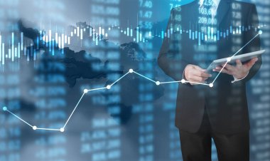 elden gelen stok mali grafik sembolleri ile el