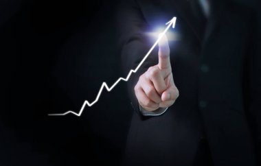 elden gelen stok mali grafik sembolleri ile el