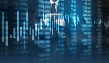 elden gelen stok mali grafik sembolleri ile el