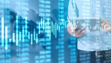 elden gelen stok mali grafik sembolleri ile el