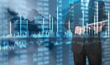 elden gelen stok mali grafik sembolleri ile el