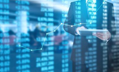 elden gelen stok mali grafik sembolleri ile el