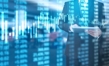 elden gelen stok mali grafik sembolleri ile el