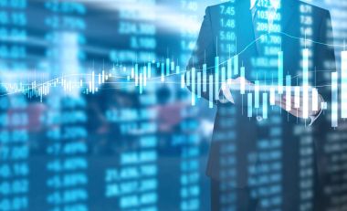 elden gelen stok mali grafik sembolleri ile el