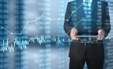 elden gelen stok mali grafik sembolleri ile el