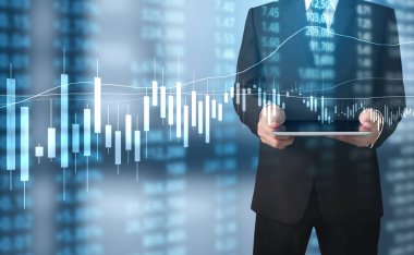 elden gelen stok mali grafik sembolleri ile el