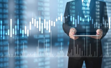 elden gelen stok mali grafik sembolleri ile el