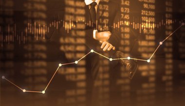 elden gelen stok mali grafik sembolleri ile el