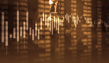 elden gelen stok mali grafik sembolleri ile el