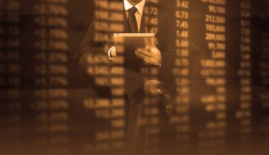 elden gelen stok mali grafik sembolleri ile el