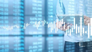 elden gelen stok mali grafik sembolleri ile el