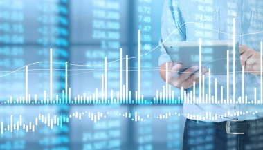 elden gelen stok mali grafik sembolleri ile el