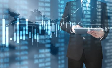 elden gelen stok mali grafik sembolleri ile el