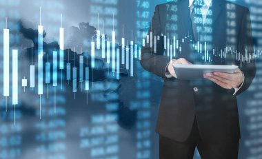 elden gelen stok mali grafik sembolleri ile el